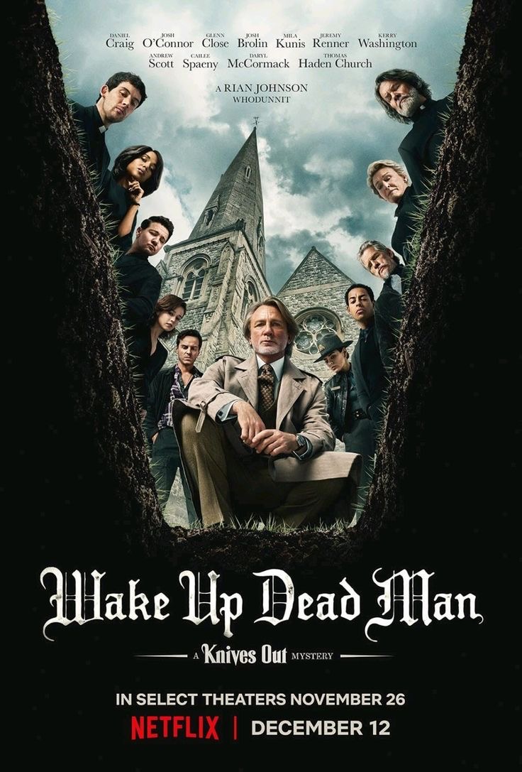 Wake Up Dead Man: A Knives Out Mystery (2025) | Review | Mp4 Free Movie Download