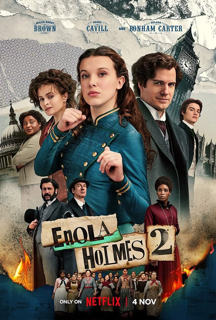Enola Holmes 2 (2022) | Movie Review | Mp4 Free Movie Download
